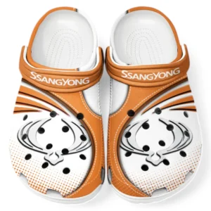 SsangYong Motor Crocs Sandals For Men Women, Gift For SsangYong Motor Fan CAR181031525702 - Orange