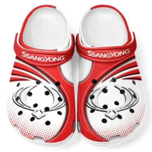 SsangYong Motor Crocs Sandals For Men Women, Gift For SsangYong Motor Fan CAR181031525702 - Red