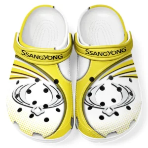 SsangYong Motor Crocs Sandals For Men Women, Gift For SsangYong Motor Fan CAR181031525702 - Yellow