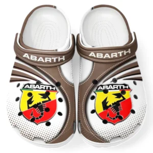 Abarth Crocs Sandals For Men Women, Gift For Abarth Fan CAR181031525703 - Brown