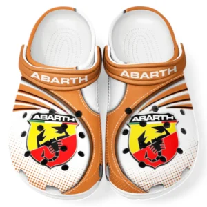 Abarth Crocs Sandals For Men Women, Gift For Abarth Fan CAR181031525703 - Orange