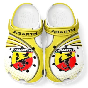 Abarth Crocs Sandals For Men Women, Gift For Abarth Fan CAR181031525703 - Yellow