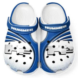 Hummer H2 Crocs Sandals For Men Women, Gift For Hummer H2 Fan CAR181031525706 - Blue