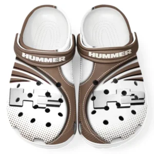 Hummer H2 Crocs Sandals For Men Women, Gift For Hummer H2 Fan CAR181031525706 - Brown