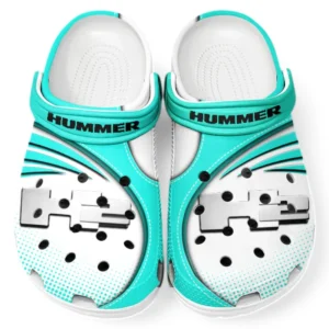 Hummer H2 Crocs Sandals For Men Women, Gift For Hummer H2 Fan CAR181031525706 - Cyan