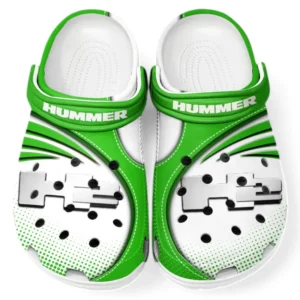 Hummer H2 Crocs Sandals For Men Women, Gift For Hummer H2 Fan CAR181031525706 - Green