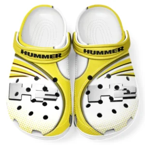 Hummer H2 Crocs Sandals For Men Women, Gift For Hummer H2 Fan CAR181031525706 - Yellow