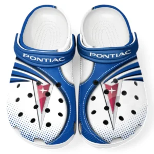 Pontiac Crocs Sandals For Men Women, Gift For Pontiac Fan CAR181031525707 - Blue