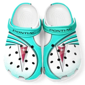 Pontiac Crocs Sandals For Men Women, Gift For Pontiac Fan CAR181031525707 - Cyan