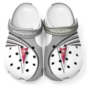 Pontiac Crocs Sandals For Men Women, Gift For Pontiac Fan CAR181031525707 - Gray