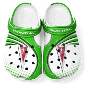 Pontiac Crocs Sandals For Men Women, Gift For Pontiac Fan CAR181031525707 - Green