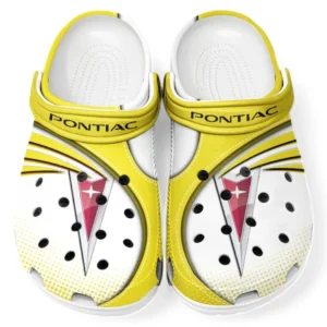 Pontiac Crocs Sandals For Men Women, Gift For Pontiac Fan CAR181031525707 - Yellow