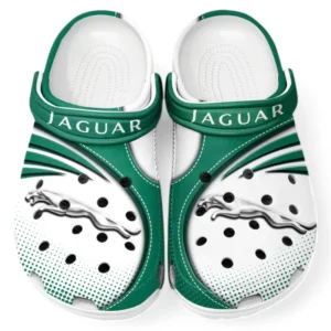 Jaguar Crocs Sandals For Men Women, Gift For Jaguar Fan CAR181031525708 - Green
