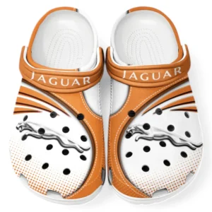 Jaguar Crocs Sandals For Men Women, Gift For Jaguar Fan CAR181031525708 - Orange