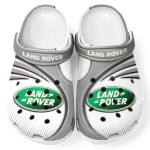Land Rover Crocs Sandals For Men Women, Gift For Land Rover Fan CAR181031525709 - Gray
