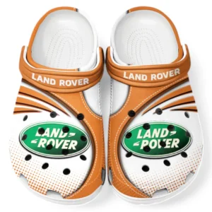 Land Rover Crocs Sandals For Men Women, Gift For Land Rover Fan CAR181031525709 - Orange
