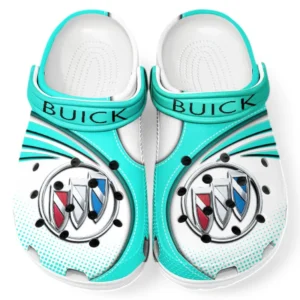 Buick Crocs Sandals For Men Women, Gift For Buick Fan CAR181031525710 - Cyan