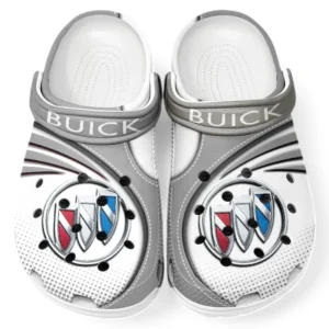 Buick Crocs Sandals For Men Women, Gift For Buick Fan CAR181031525710 - Gray