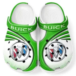 Buick Crocs Sandals For Men Women, Gift For Buick Fan CAR181031525710 - Green