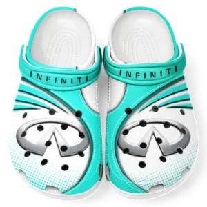 Infiniti Crocs Sandals For Men Women, Gift For Infiniti Fan CAR181031525712 - Cyan
