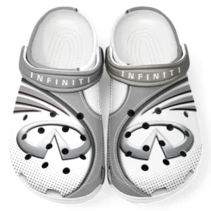 Infiniti Crocs Sandals For Men Women, Gift For Infiniti Fan CAR181031525712 - Gray