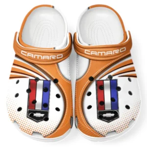 Chevrolet Camaro Crocs Sandals For Men Women, Gift For Chevrolet Camaro Fan CAR181031525713 - Orange