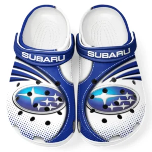 Subaru Crocs Sandals For Men Women, Gift For Subaru Fan CAR181031525714 - Blue