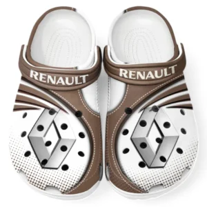 Renault Crocs Sandals For Men Women, Gift For Renault Fan CAR181031525716 - Brown
