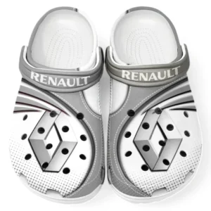 Renault Crocs Sandals For Men Women, Gift For Renault Fan CAR181031525716 - Gray