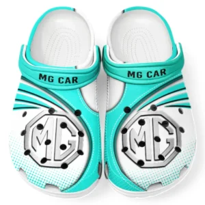 MG Crocs Sandals For Men Women, Gift For MG Fan CAR181031525719 - Cyan