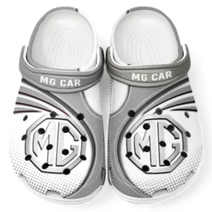 MG Crocs Sandals For Men Women, Gift For MG Fan CAR181031525719 - Gray