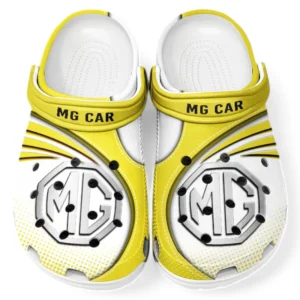 MG Crocs Sandals For Men Women, Gift For MG Fan CAR181031525719 - Yellow