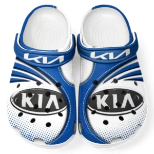 Kia Crocs Sandals For Men Women, Gift For Kia Fan CAR181031525720 - Blue