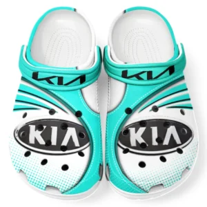 Kia Crocs Sandals For Men Women, Gift For Kia Fan CAR181031525720 - Cyan