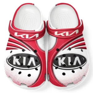 Kia Crocs Sandals For Men Women, Gift For Kia Fan CAR181031525720 - Red