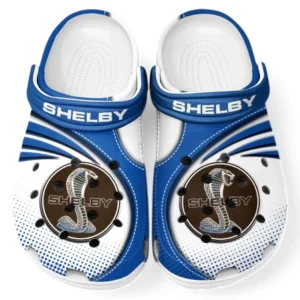 Shelby Crocs Sandals For Men Women, Gift For Shelby Fan CAR181031525721 - Blue