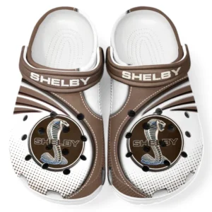 Shelby Crocs Sandals For Men Women, Gift For Shelby Fan CAR181031525721 - Brown