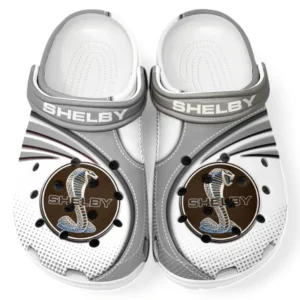 Shelby Crocs Sandals For Men Women, Gift For Shelby Fan CAR181031525721 - Gray