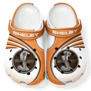 Shelby Crocs Sandals For Men Women, Gift For Shelby Fan CAR181031525721 - Orange