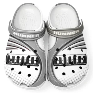 Hummer Crocs Sandals For Men Women, Gift For Hummer Fan CAR181031525723 - Gray