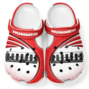 Hummer Crocs Sandals For Men Women, Gift For Hummer Fan CAR181031525723 - Red