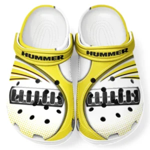 Hummer Crocs Sandals For Men Women, Gift For Hummer Fan CAR181031525723 - Yellow