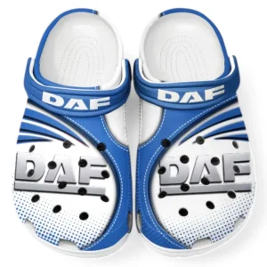 DAF Crocs Sandals For Men Women, Gift For DAF Fan CAR181031525724 - Blue