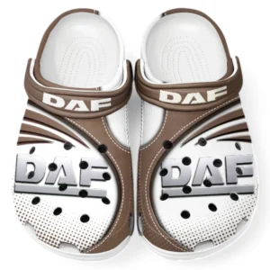 DAF Crocs Sandals For Men Women, Gift For DAF Fan CAR181031525724 - Brown