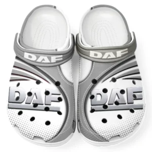 DAF Crocs Sandals For Men Women, Gift For DAF Fan CAR181031525724 - Gray