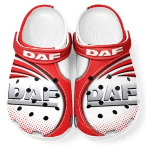 DAF Crocs Sandals For Men Women, Gift For DAF Fan CAR181031525724 - Red