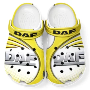DAF Crocs Sandals For Men Women, Gift For DAF Fan CAR181031525724 - Yellow