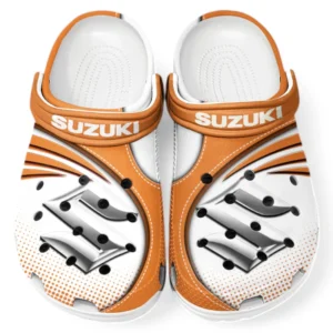 Suzuki Crocs Sandals For Men Women, Gift For Suzuki Fan CAR181031525727 - Orange