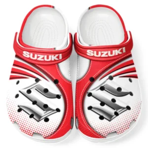 Suzuki Crocs Sandals For Men Women, Gift For Suzuki Fan CAR181031525727 - Red