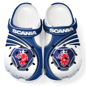 Scania Crocs Sandals For Men Women, Gift For Scania Fan CAR181031525728 - Blue